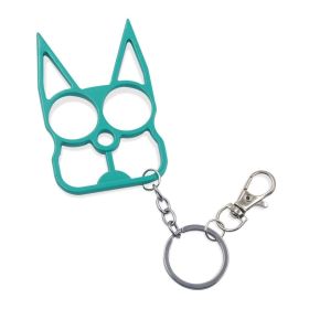 Personalized Mini Self Defense Keychains Suitcase Set Custom Combo Available (style: Double Finger Snap, Color: Cyan)