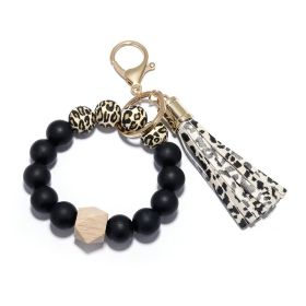 Personalized Mini Self Defense Keychains Suitcase Set Custom Combo Available (style: Bead Bracelet, Color: Black)