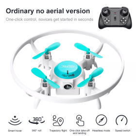 4DRC V5 Kids and Beginners Mini RC Drone V5 RC Quadcopter with 1080P HD Wide Angle Camera,Drones suitable for children and beginners (Color: Blue(No Camera))